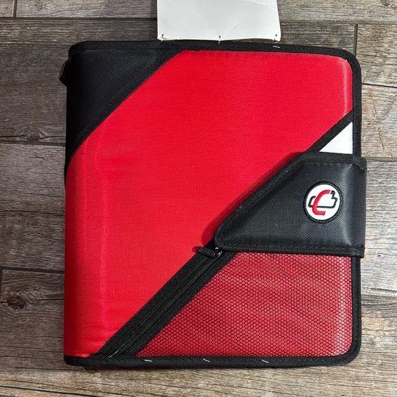 Case It Red and Black 3-Ring Binder-BRAND NEW - Picture 2 of 6